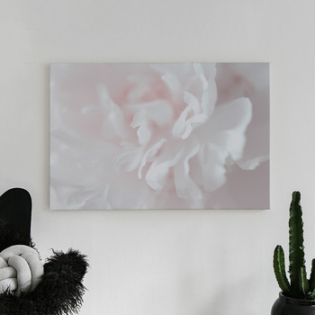 Canvastavla Pink flower Three